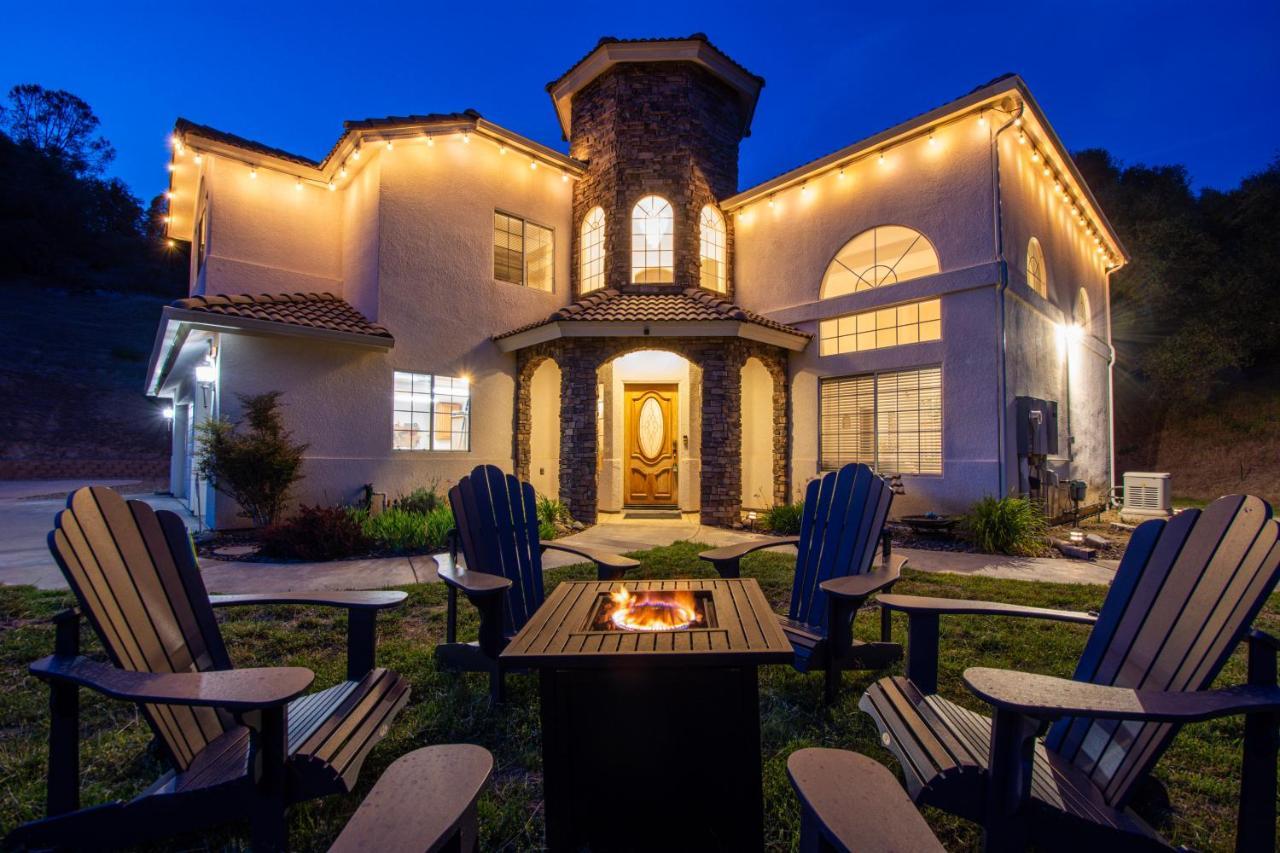 Villa Mountain Majesty With Hot Tub, Pool Table, Generator, Ev Hookup Oakhurst Exterior foto