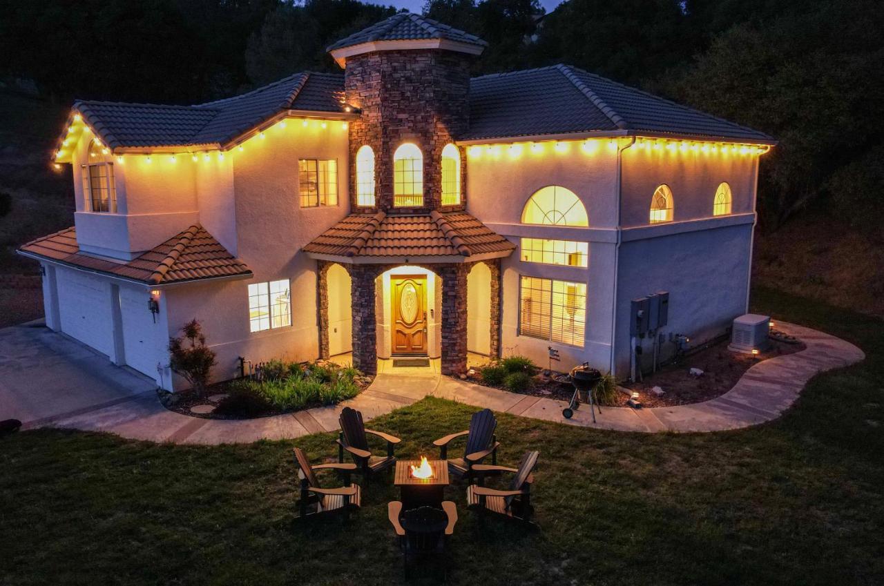 Villa Mountain Majesty With Hot Tub, Pool Table, Generator, Ev Hookup Oakhurst Exterior foto